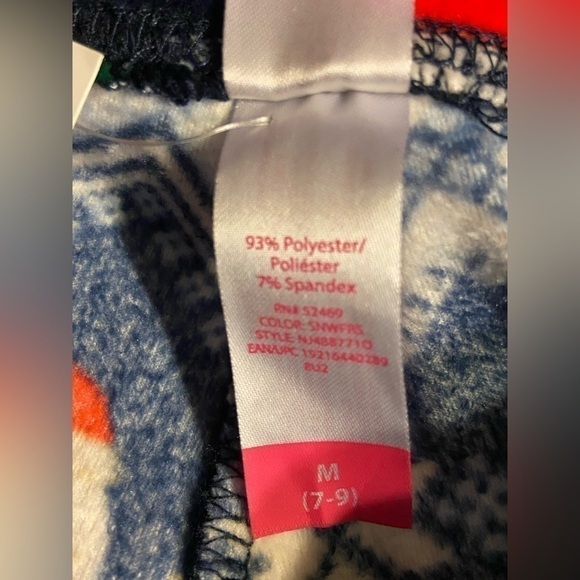 3 for $15 💜 juniors Size Medium 7/9 Christmas Leggings - Picture 4 of 4